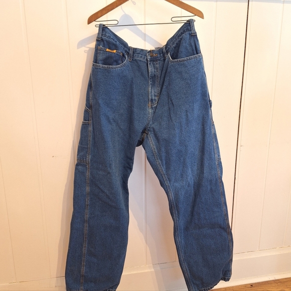 Berne Other - Berne Blue Wide Leg Flannel Lined Jeans Sz 36/32 Very Good Condition Workwear